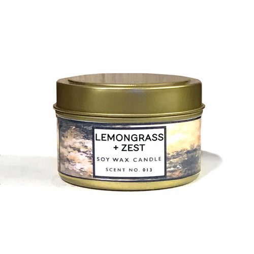 Lemongrass + Zest Candle