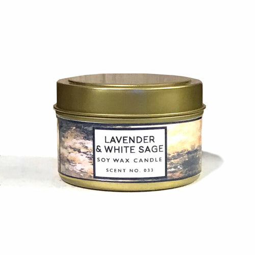 Lavender + White Sage Candle