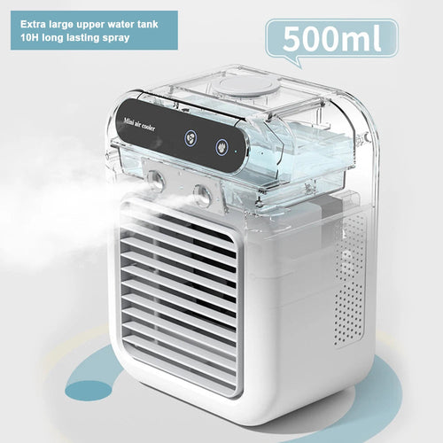 Portable Air Conditioner Fan with Humidifier