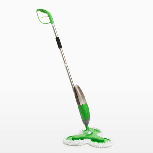 Triple Dust-Mop with Spray