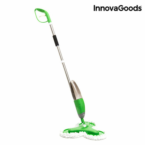 Triple Dust-Mop with Spray