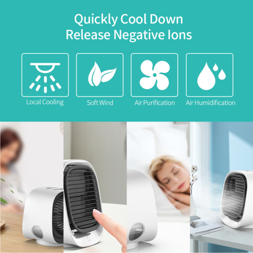 Portable USB Air Cooler Fan