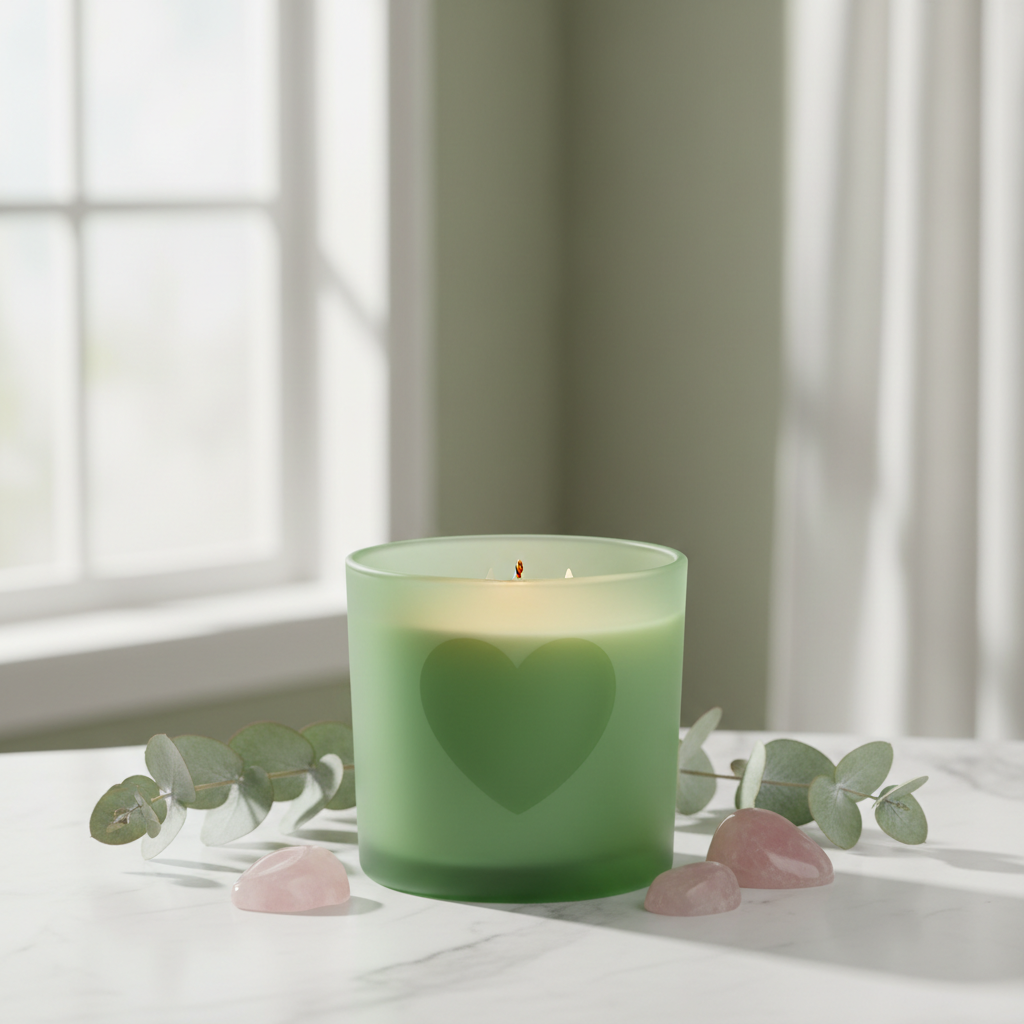 Heart Chakra Scented Candle