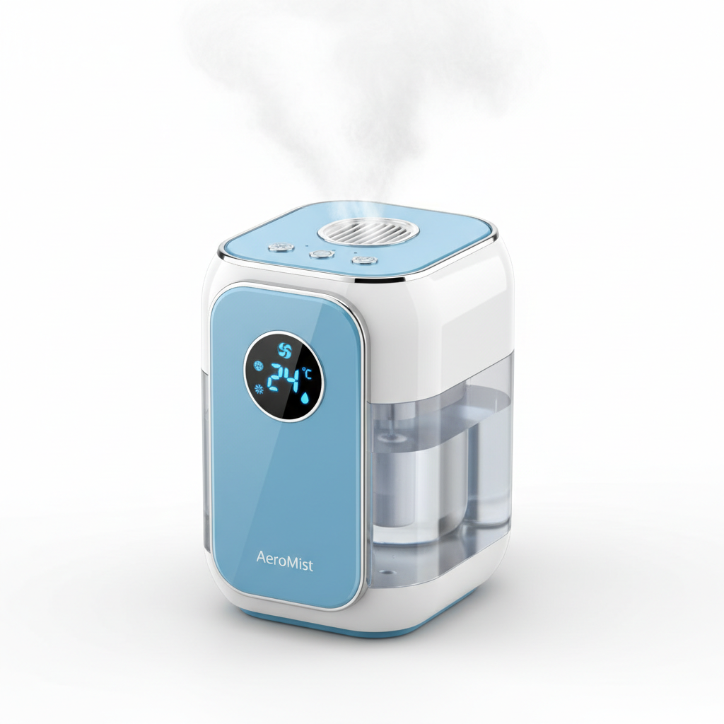 Portable Air Conditioner Fan with Humidifier